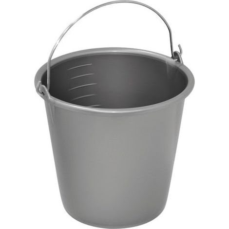 Cubo aluminium-et-plastique graduated 12l asa metálica graduado