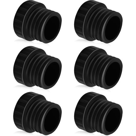 Lot de 6 caches douille ampoule, cache douille ampoule de lumière, bouchons de sécurité pour guirlande lumineuse, capuchons de protection de douille de lumière pour couvrir les douilles inutilisées
