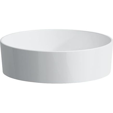 Vasque Laufen Kartell 420x135mm, blanc, sans trop-plein sans trou robinet (1/2)