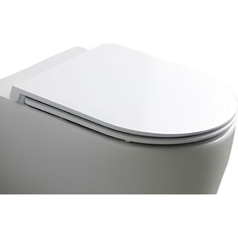 Copriwater Savona in Termoindurente Originale Slim bianco (1/3)