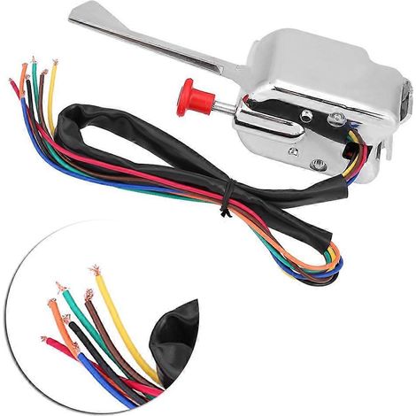 12V Universal-Blinkerschalter für Hot Rods (Ford, Buick, GMC) P021-TS-HL101