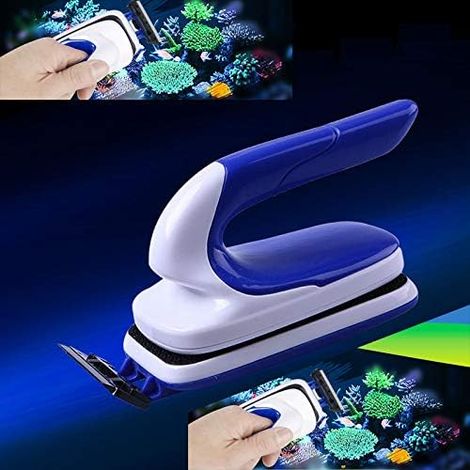 Magnetische Aquarienreinigungsbürste, Glasbürste für Aquarien (mit Magneten)