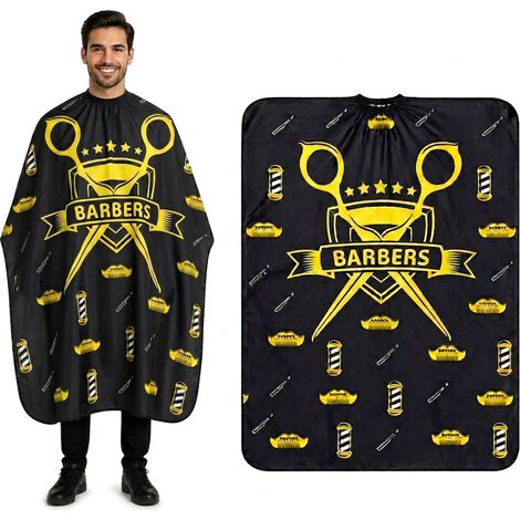 Capa de barbero para una peluquería grande. (1/5)