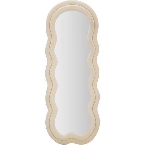 Wandspiegel in Stoffrahmen, 160 cm (1/5)