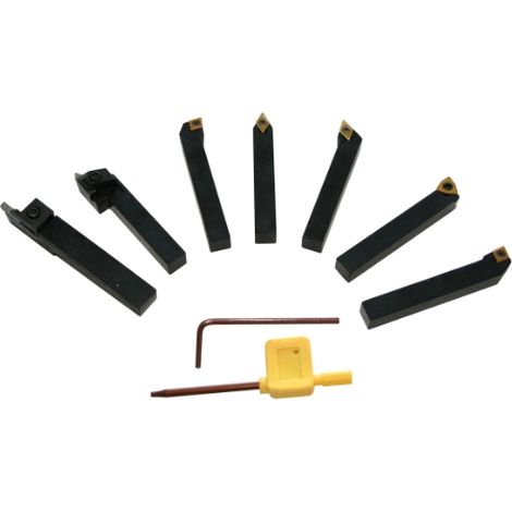 Set di punte a doppia faccia con alesatore