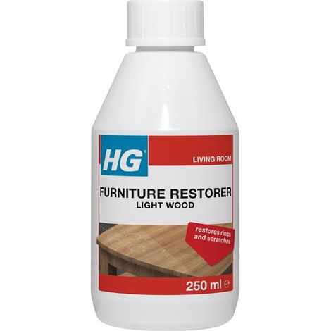 HG Furniture Restorer for Light Wood 250ml - Revive & Protect