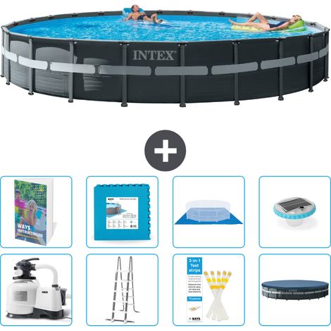 Intex Piscina Ultra XTR Rotonda - 732x132 cm - 9-pezzi  S674 (1/4)