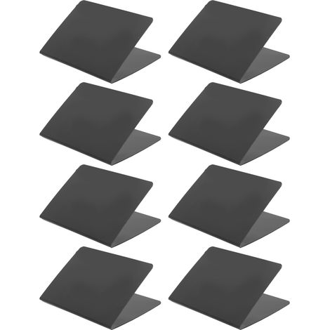16 mini ardoises en V effaçables réutilisables pour numéros de table, menus, décoration de fête et fournitures d'événement avec stylo (1/5)