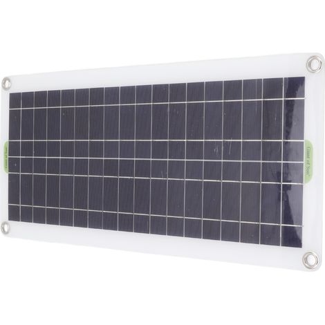 Kit solaire 30W polycristallin + onduleur 220V 10A, convertisseur 12V vers 220V pour panneaux solaires, régulateur de charge sans batterie. (1/5)