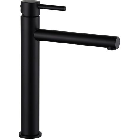 Mexen Elba hohe Waschtischarmatur, Schwarz - 74110-70 (1/2)