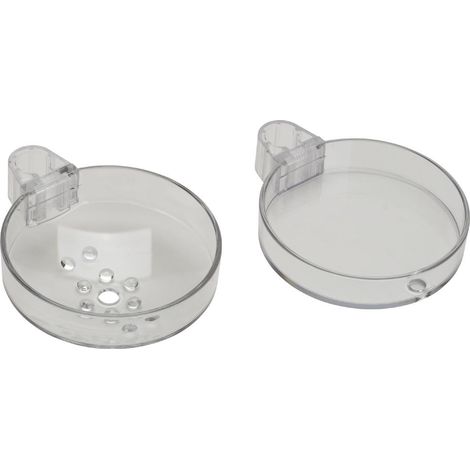 Jabonera CASETTA UNICA 88 HANSGROHE cristal transparente (1/2)