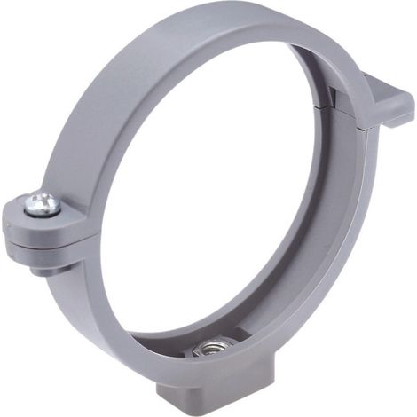 Girpi – Collier de serrage 80 gris – Diamètre de serrage mini 20mm – Résistant pour bois dur et teck – Installation facile