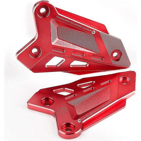 Für Kawasaki Z900 Z900se Z-900 Se Motorradzubehör Fußrasten Vorderpedalflügelhalterung Fersenplatten Schutzprotektor Z 900 900se--Moder Logo Rot 1