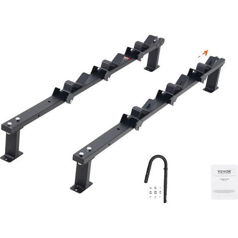 Support de taille-haie, monté verticalement/au mur, conception sécurisée, noir (1/2)
