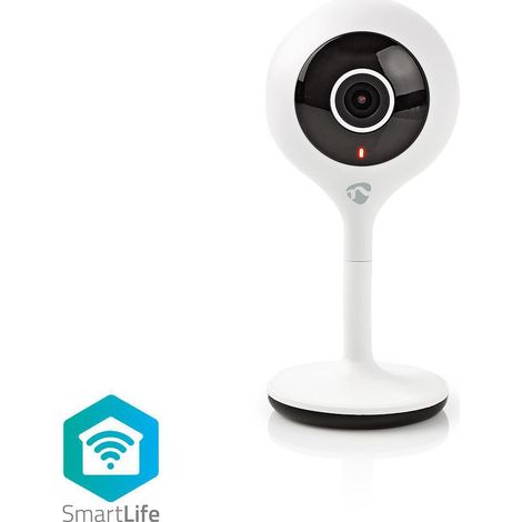 Caméra intérieure SmartLife HD 720p par Wi-Fi avec vision nocturne - NEDIS - (1/5)