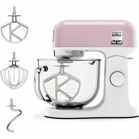 Robot pâtissier multifonction KENWOOD KMX754PP - - Moteur professionnel 1000W - 2 sorties pour accessoires - Bol en verre 5L av