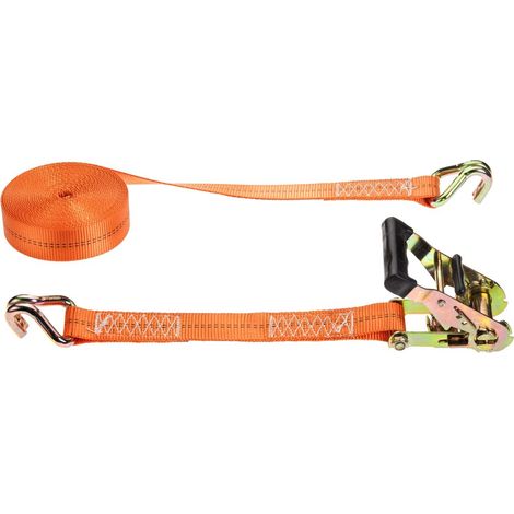 Correa de amarre con ganchos apretados para los dedos - 6m x 35mm OUTIFRANCE