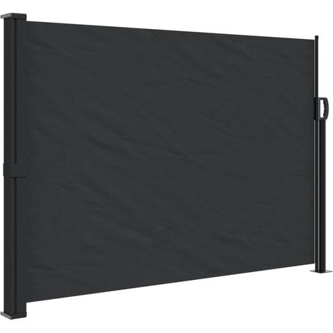 Auvent latéral rétractable noir 140x600 (1/5)