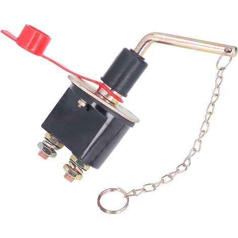 Interrupteur de déconnexion de batterie universel 300A 12V 24V, compatible avec les automobiles, les camping-cars, les yachts et les camions. (1/5)