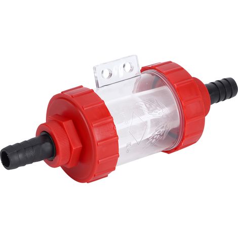 Filtre à mailles en ligne agricole pour pompe à eau à haut débit, filtre transparent (G3/4 po) (1/5)
