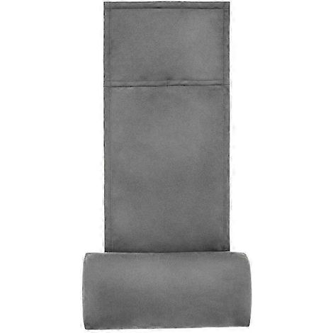 Oreiller cervical réglable pour fauteuil inclinable, appui-tête antidérapant en velours doux, compatible avec le fauteuil inclinable A (1/5)
