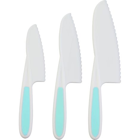 Premier Housewares Set of Three Zing Pastel Green Knives (1/4)