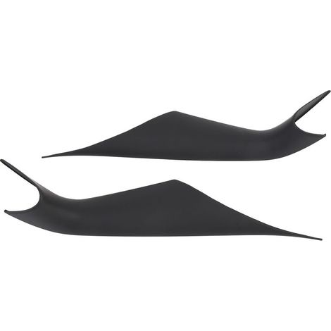 Paire de couvercles de poignée de porte intérieure, côté gauche droit, noir mat, pour série 5 G30 G31 2017 – 2022 (1/5)