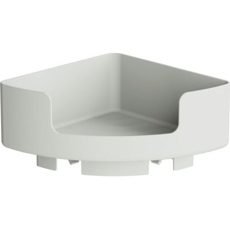 HEWI 802.03B210 97 Étagère d'angle pour montage sur barre (1/2)