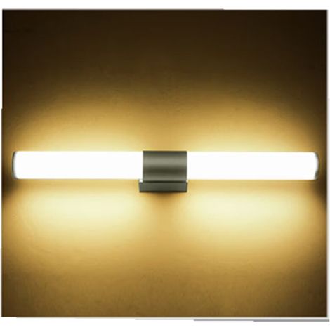 Lampe pour Miroir de salle de bain - 12W LED Applique Salle de bain 25CM, Blanc chaud 3000K, Éclairage Mural Étanche IP44, Luminaire Salle de bain (1/5)