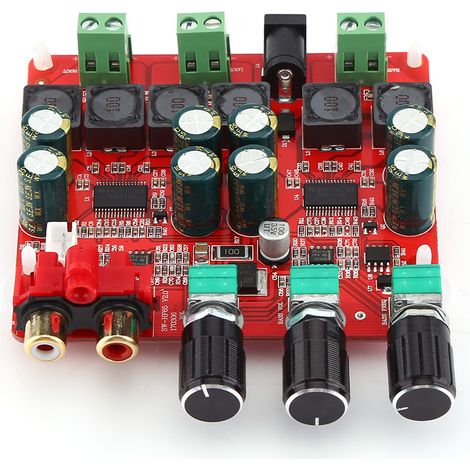 TPA3118 2.1 canaux stéréo caisson de basses carte amplificateur de puissance numérique DC 12 V-26 V