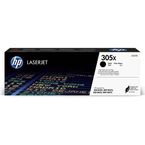 HP 305X Toner Noir grande capacite authentique CE410X (1/5)