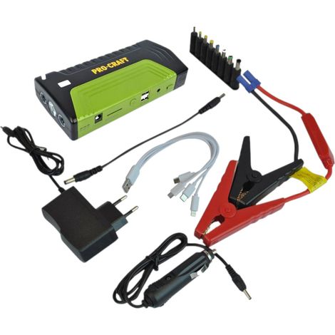 Procraft JS-12 Avviatore di emergenza 600 A con funzione powerbank (1/5)