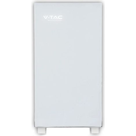 V-TAC VT-16076W Batteria di Accumulo LiFePO4 16.07kWh 51.2V 314Ah WiFi CEI 0-21 Bianca - 12334 (1/3)