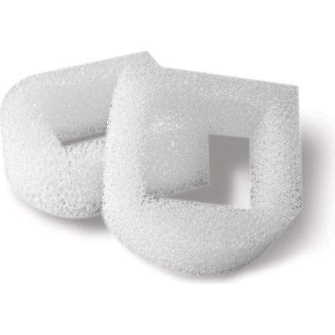 Filtre en Mousse de Rechange - Fontaines en Céramique, Plastique et Fontaines Drinkwell 360 en Acier, Blanc, 2 Unité