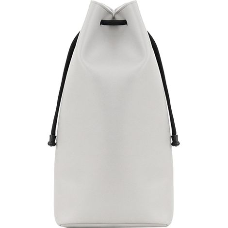 Sac de rangement pour sèche-cheveux Dyson avec accessoires complets, en cuir PU gris. (1/5)