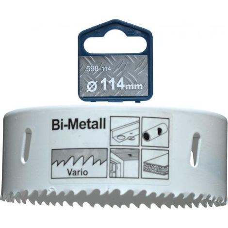 KWB - FRESA A TAZZA BIMETALLICA HSS-CO 114MM