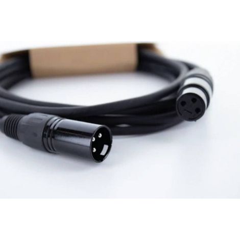 Cordial ED 3 FM XLR Câble de liaison [1x XLR femelle 3 pôles - 1x XLR mâle 3 pôles] 3 m noir