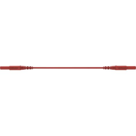 Schützinger MSFK A341 / 1 / 100 / RT Puntali di sicurezza Spina Spina 100 cm Rosso 1 pz.