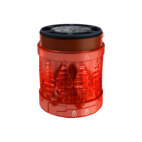 Harmony XVU, colonne, élément à Del rouge fixe, IP 65, 24 V, 2,5 W - XVUC24