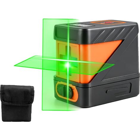 Niveau Laser, Technologie Auto-Nivelante, Mesures Précises, ensemble de 2 lignes (1/2)