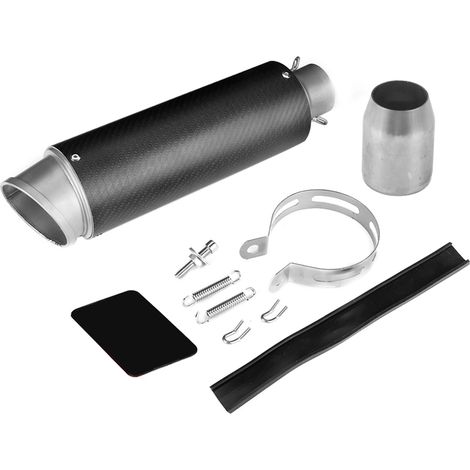 Silencieux d'échappement moto modifié 51mm en acier inoxydable pour Honda Yamaha Kawasaki Suzuki, tube de pot personnalisé performance. (1/5)