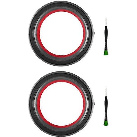 Lot de 2 bagues d'étanchéité supérieures pour bac à poussière d'aspirateur V12 V10 Slim (1/5)