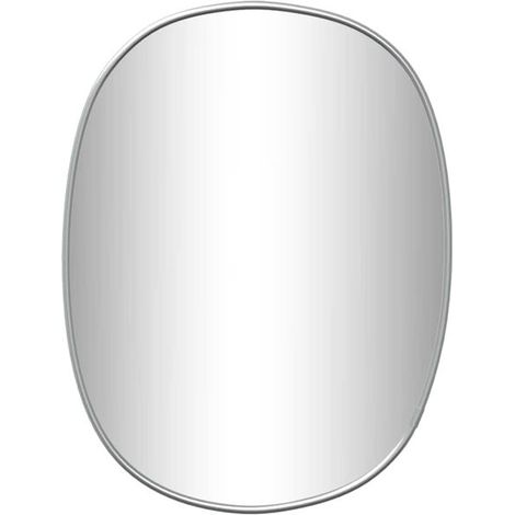 Miroir mural argenté, 30 x 25 cm (1/5)