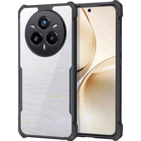 Schutzhülle für Realme 14 Pro+ 5G, stoßfest, Hybrid, Schwarz (1/4)