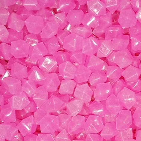 300 galets lumineux pour jardin, pierres fluorescentes, compatibles avec la décoration d'aquariums et de jardins, violets, 14 x 11 mm (1/5)