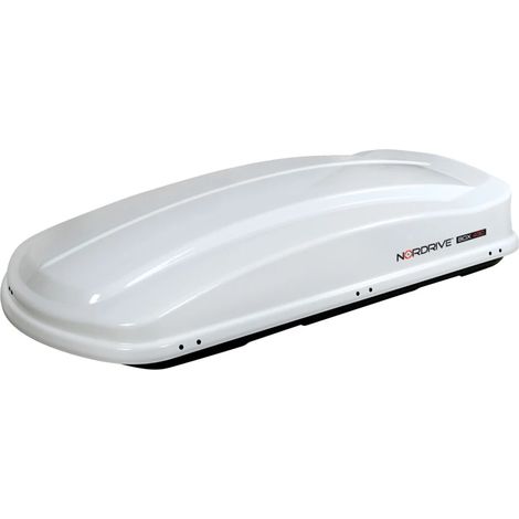 Box 430, box tetto in ABS, 430 litri - Bianco lucido