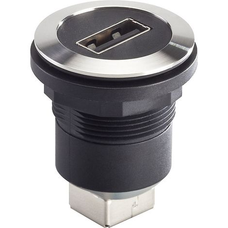 USB-Einbaubuchsen 2.0 Buchse, Einbau RRJVAUSBAB RRJVAUSBAB Schlegel Inhalt: 1 St.
