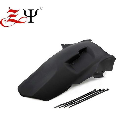 Compatible avec BMW R1200GS 04-13 : Modification du garde-boue arrière « Oil Bird » après pose de dalles de ciment – Noir (1/4)