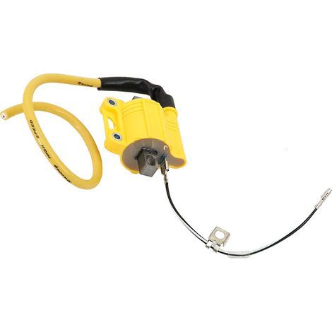 Lot de 2 bobine d'allumage suralimentée haute tension, compatible motos tout-terrain, capuchon universel, performance améliorée pour modification (1/4)