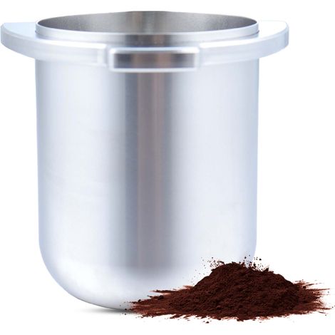 Doseur café moulu 54mm, sortie indépendante & suspension double oreille, acier inoxydable 304 (compatible Breville série 8) (1/5)